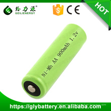 Batterie rechargeable NIMH AA 1.2V de 900mAh de lampe-torche